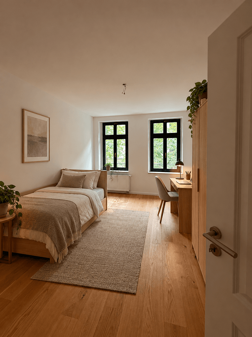 Prenájom bytu 67 m², Hedwigstr 13, Leipzig, Sasko Prenájom bytu 67 m², Hedwigstr 13, Leipzig, Sasko