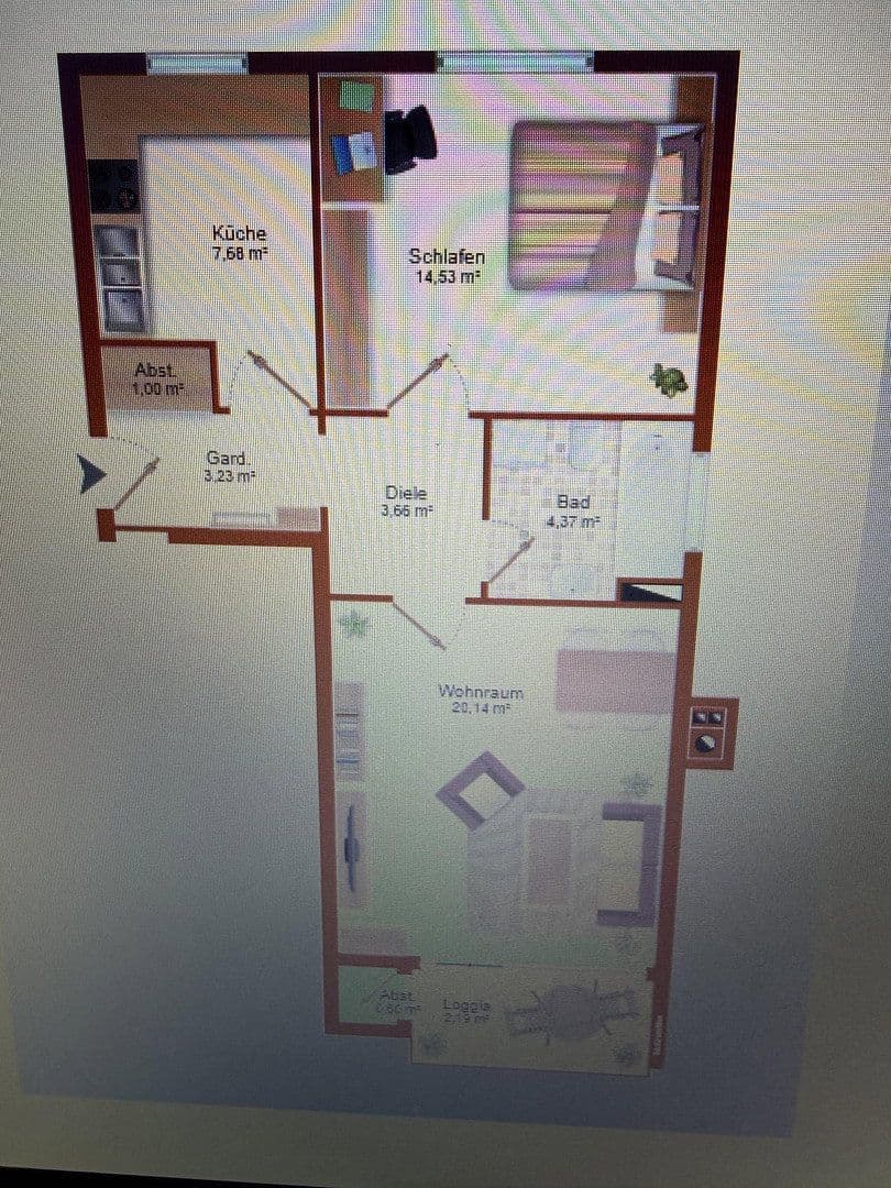 Predaj bytu 2-izbový 58 m², Kantstraße 15 b, Reppenstedt, Dolné Sasko Predaj bytu 2-izbový 58 m², Kantstraße 15 b, Reppenstedt, Dolné Sasko