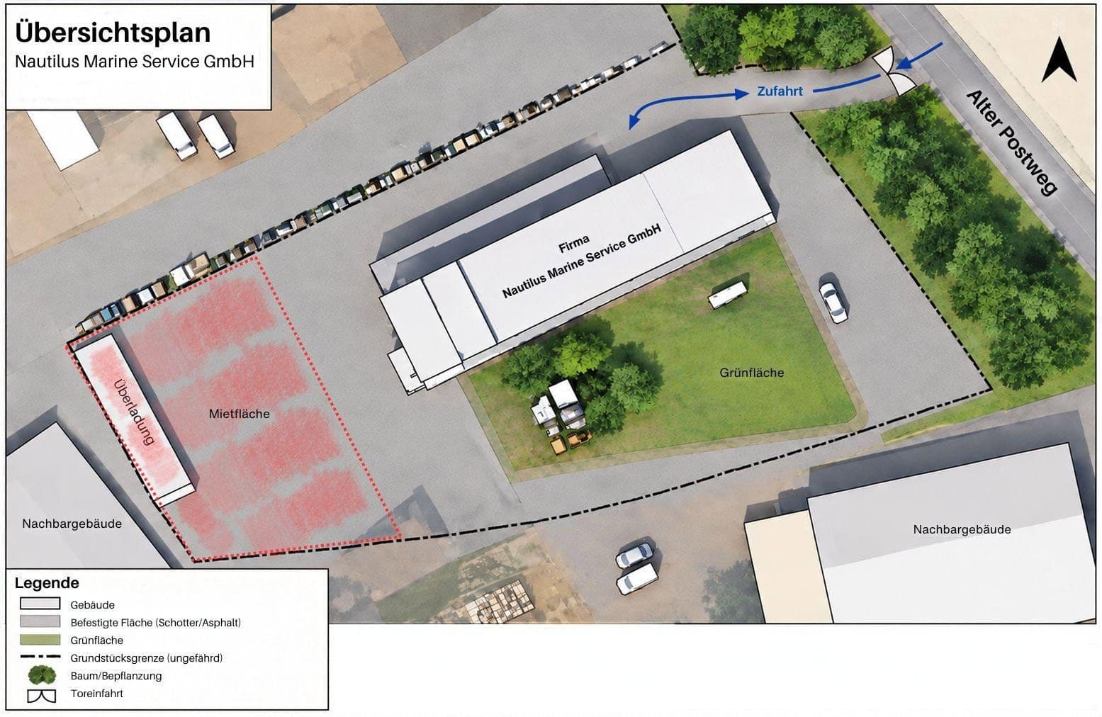 Prenájom pozemku 2.200 m², Alter Postweg 30, Buxtehude, Dolné Sasko Prenájom pozemku 2.200 m², Alter Postweg 30, Buxtehude, Dolné Sasko