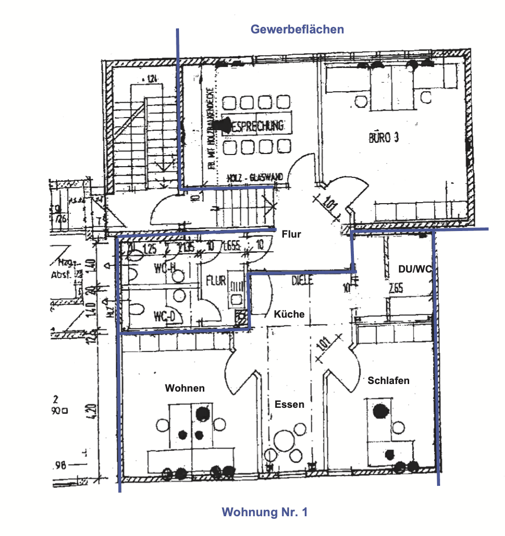 Predaj domu 1.220 m², pozemok 1.400 m², Breitenstraße 32/34, Bad Hersfeld, Hesensko Predaj domu 1.220 m², pozemok 1.400 m², Breitenstraße 32/34, Bad Hersfeld, Hesensko