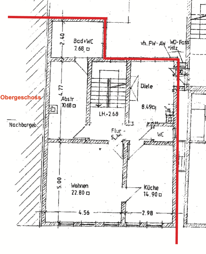 Predaj domu 1.220 m², pozemok 1.400 m², Breitenstraße 32/34, Bad Hersfeld, Hesensko Predaj domu 1.220 m², pozemok 1.400 m², Breitenstraße 32/34, Bad Hersfeld, Hesensko