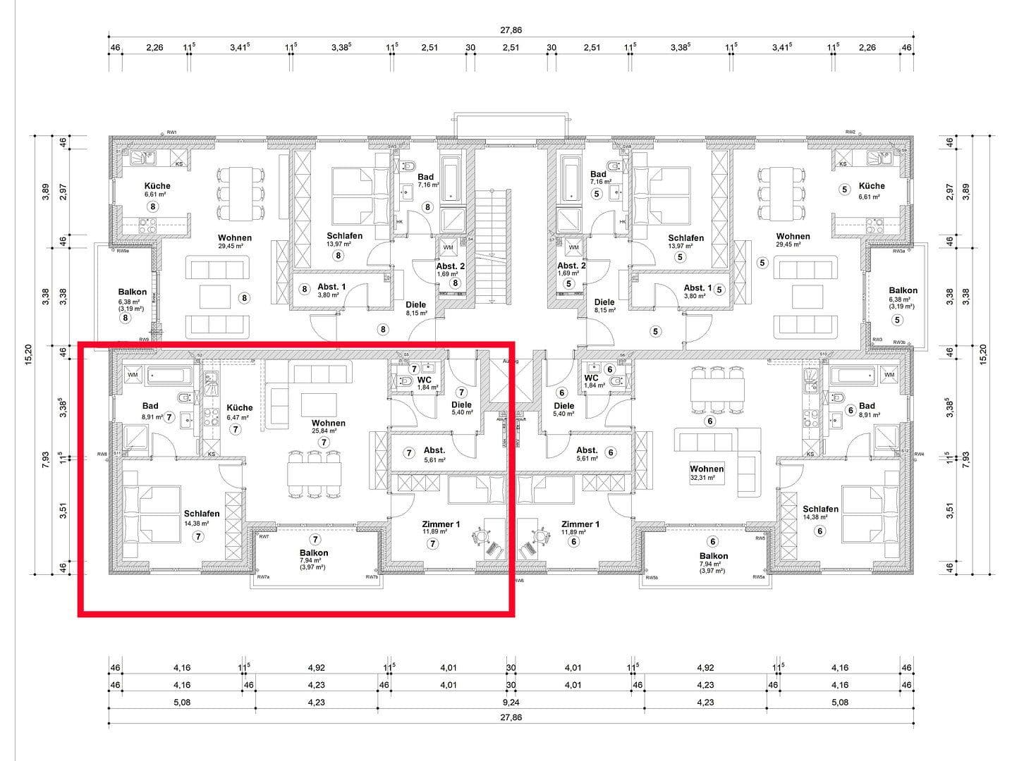 Predaj bytu 3-izbový 86 m², Kurzer Weg 14, Bardowick, Dolné Sasko Predaj bytu 3-izbový 86 m², Kurzer Weg 14, Bardowick, Dolné Sasko