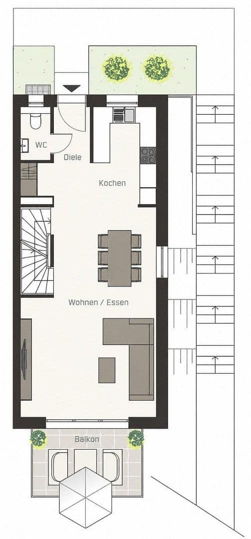 Prenájom domu 136 m², pozemok 296 m², Steinenbronnerstr. 35, Sindelfingen, Bádensko-Wurttembersko Prenájom domu 136 m², pozemok 296 m², Steinenbronnerstr. 35, Sindelfingen, Bádensko-Wurttembersko