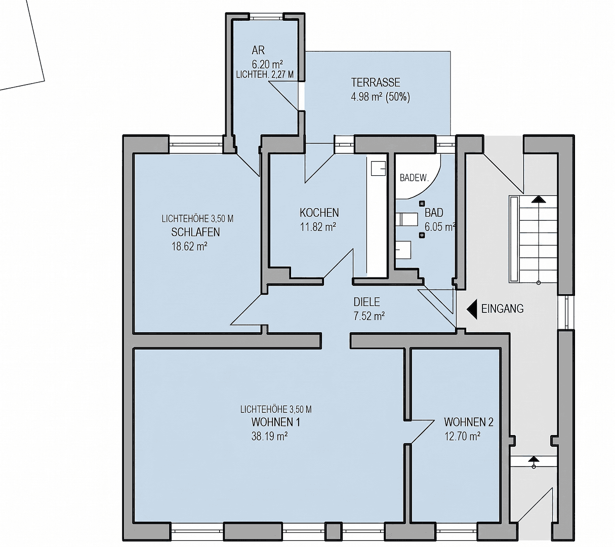 Prenájom bytu 4-izbový 106 m², Voedestraße 63, Bochum, Severné Porýnie - Westfálsko Prenájom bytu 4-izbový 106 m², Voedestraße 63, Bochum, Severné Porýnie - Westfálsko