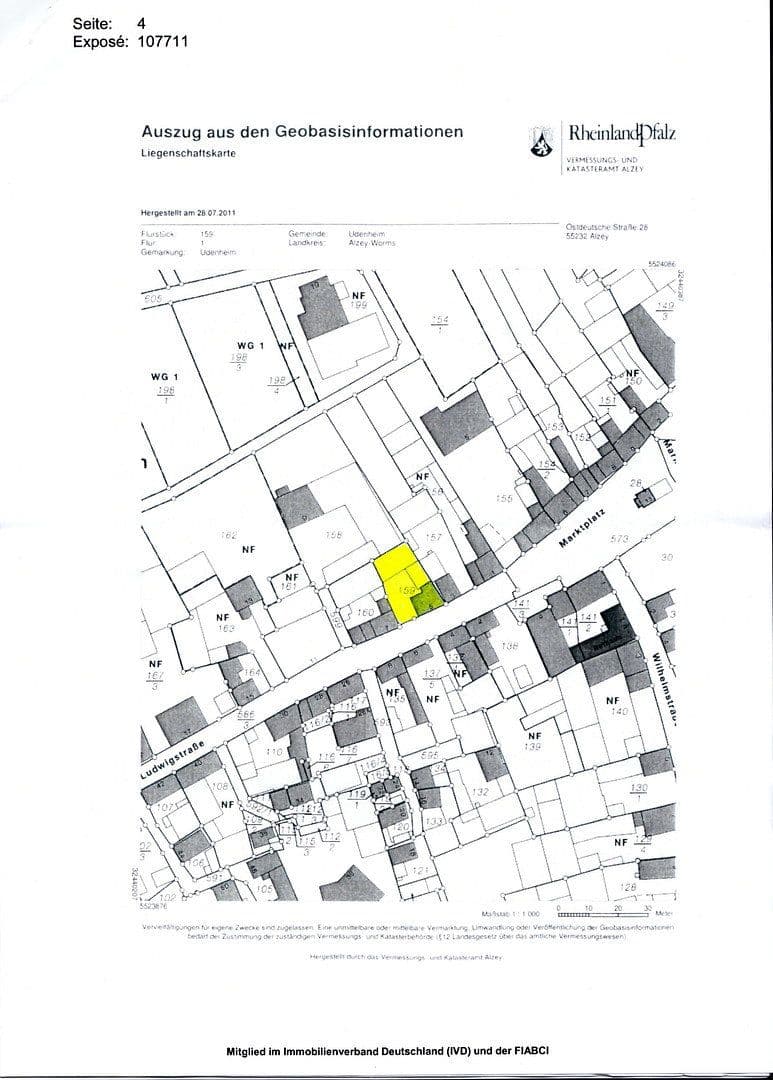 Predaj domu 117 m², pozemok 370 m², Ludwigstraße 5, Udenheim, Porýnie-Falcko Predaj domu 117 m², pozemok 370 m², Ludwigstraße 5, Udenheim, Porýnie-Falcko