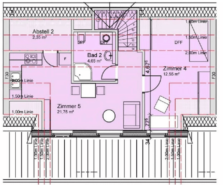 Prenájom bytu 5-izbový 106 m², Schützenstraße 10a, Tostedt, Dolné Sasko Prenájom bytu 5-izbový 106 m², Schützenstraße 10a, Tostedt, Dolné Sasko