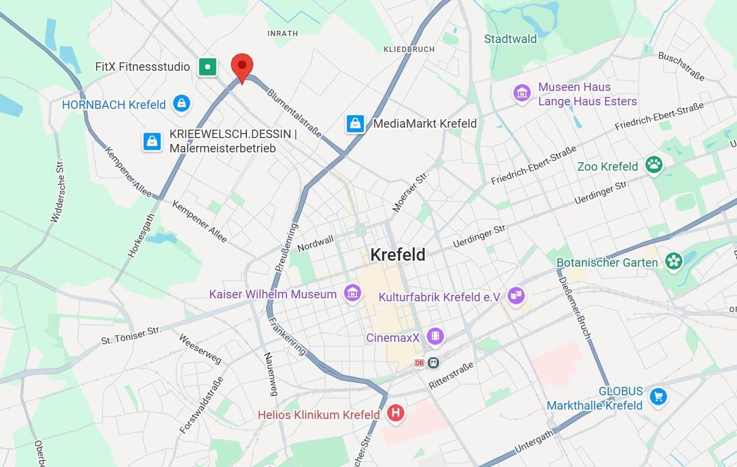 Predaj bytu 2-izbový 60 m², Inratherstraße 325, Krefeld, Severné Porýnie - Westfálsko Predaj bytu 2-izbový 60 m², Inratherstraße 325, Krefeld, Severné Porýnie - Westfálsko