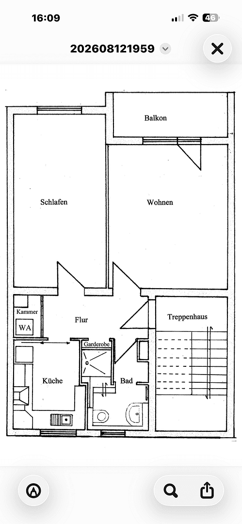 Prenájom bytu 2-izbový 57 m², Berlin-Steglitz, Berlín Prenájom bytu 2-izbový 57 m², Berlin-Steglitz, Berlín