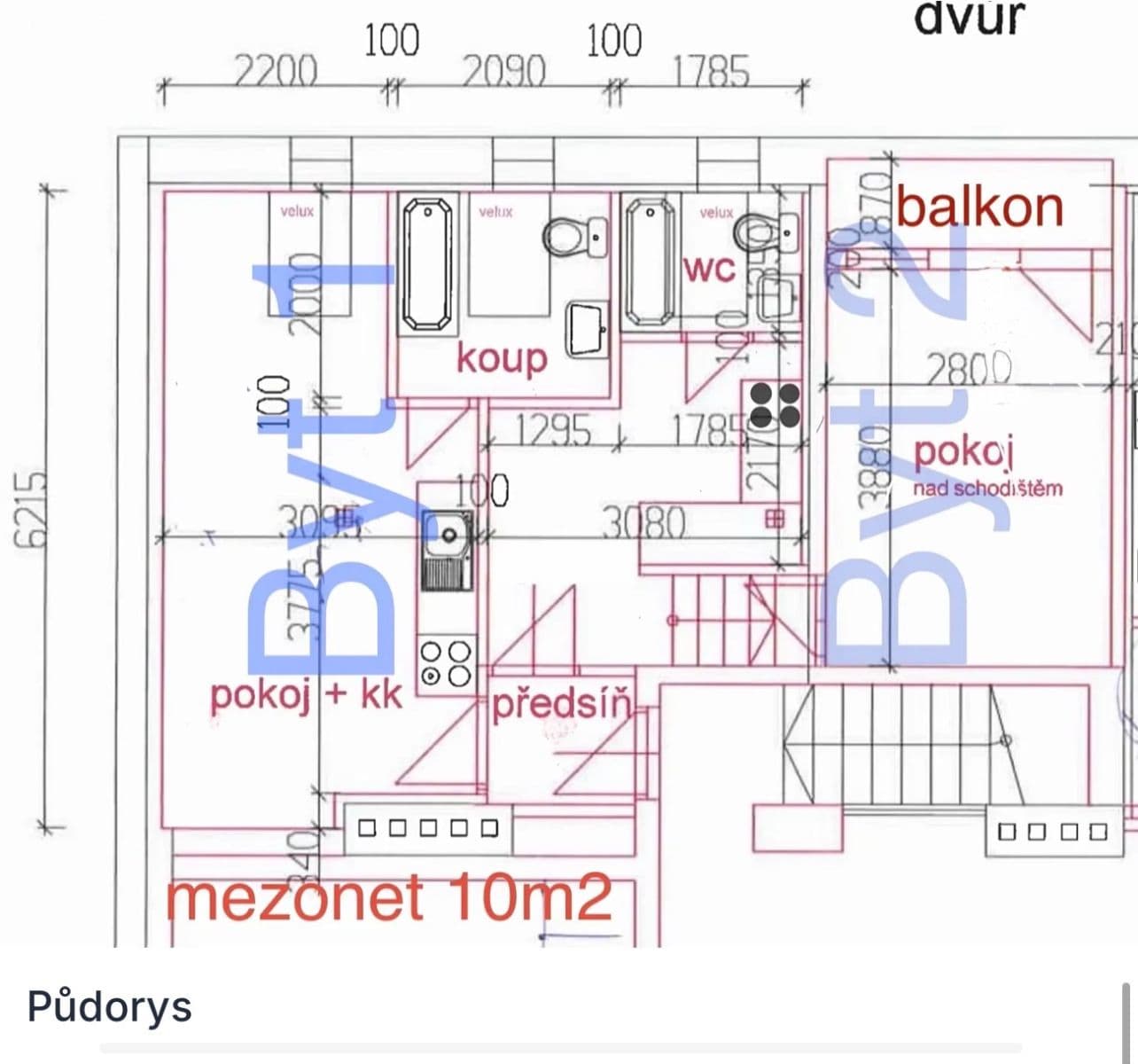 Predaj bytu 3-izbový 44 m², Lublaňská, Praha, Praha Predaj bytu 3-izbový 44 m², Lublaňská, Praha, Praha