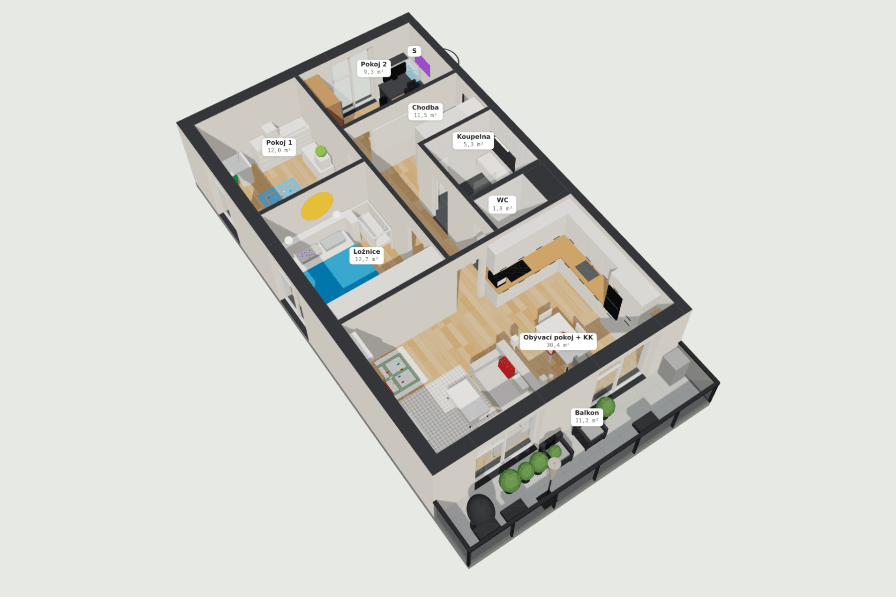 Predaj bytu 4-izbový 100 m², Plzeň, Plzeňský kraj Predaj bytu 4-izbový 100 m², Plzeň, Plzeňský kraj