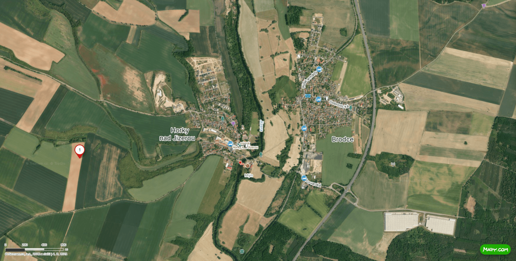 Predaj pozemku 23.561 m², Horky nad Jizerou, Středočeský kraj Predaj pozemku 23.561 m², Horky nad Jizerou, Středočeský kraj