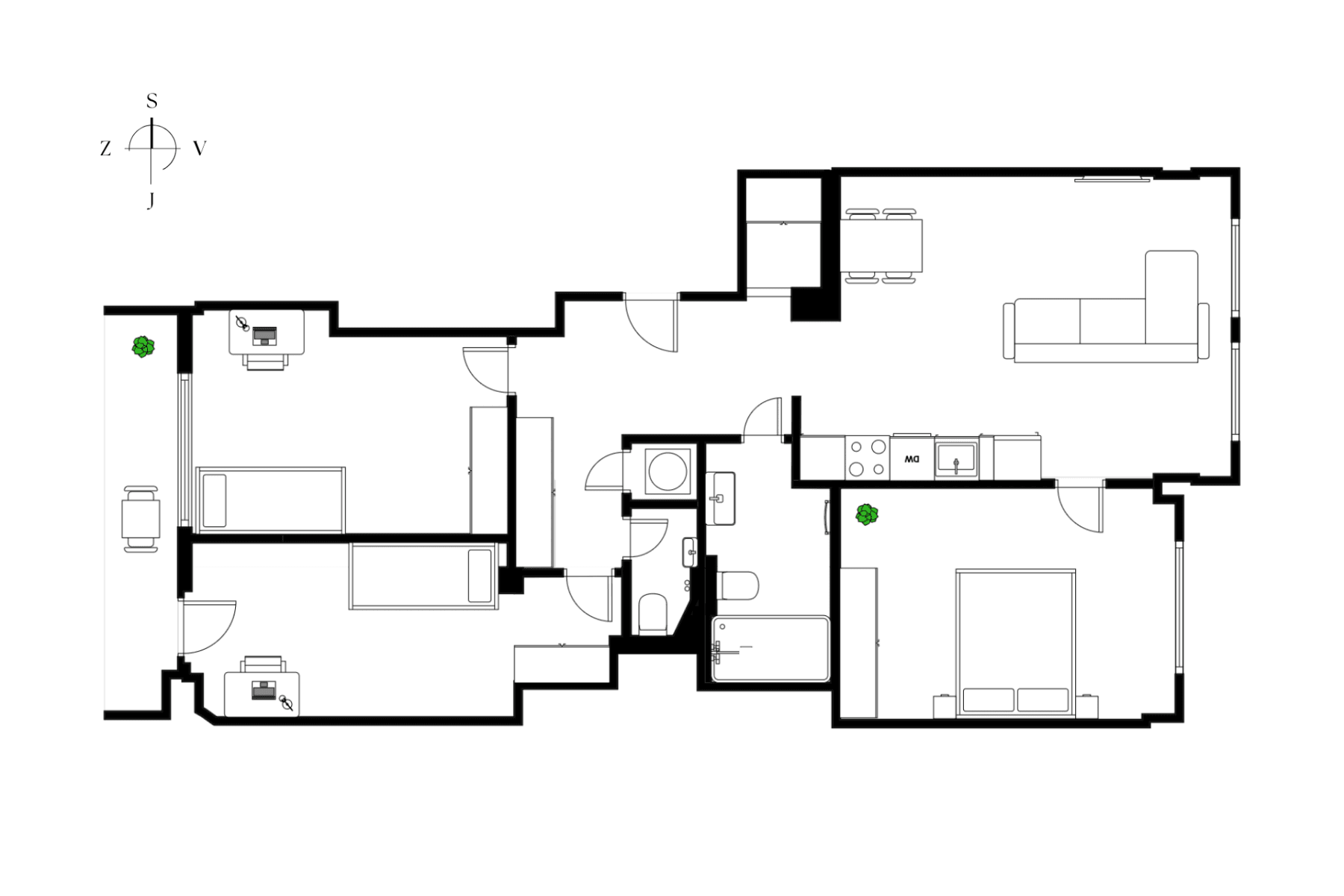 Predaj bytu 4-izbový 87 m², Blanická, Praha, Praha Predaj bytu 4-izbový 87 m², Blanická, Praha, Praha