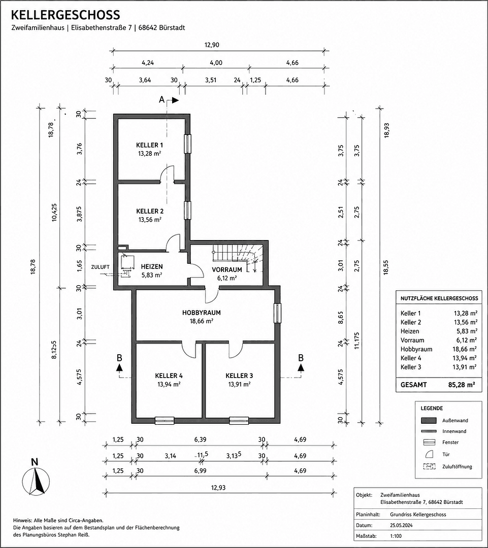Predaj domu 187 m², pozemok 250 m², Elisabethenstraße 7, Bürstadt, Hesensko Predaj domu 187 m², pozemok 250 m², Elisabethenstraße 7, Bürstadt, Hesensko