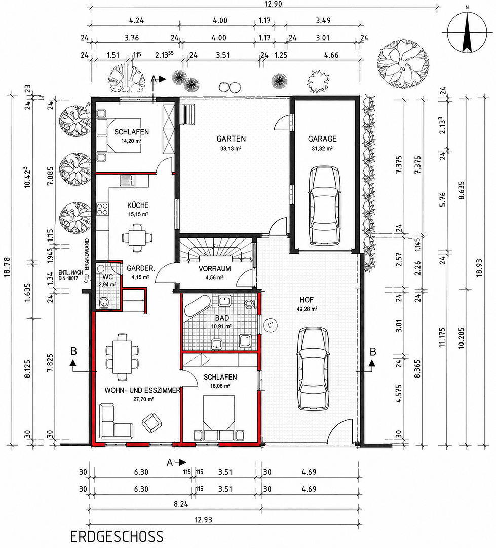 Predaj domu 187 m², pozemok 250 m², Elisabethenstraße 7, Bürstadt, Hesensko Predaj domu 187 m², pozemok 250 m², Elisabethenstraße 7, Bürstadt, Hesensko