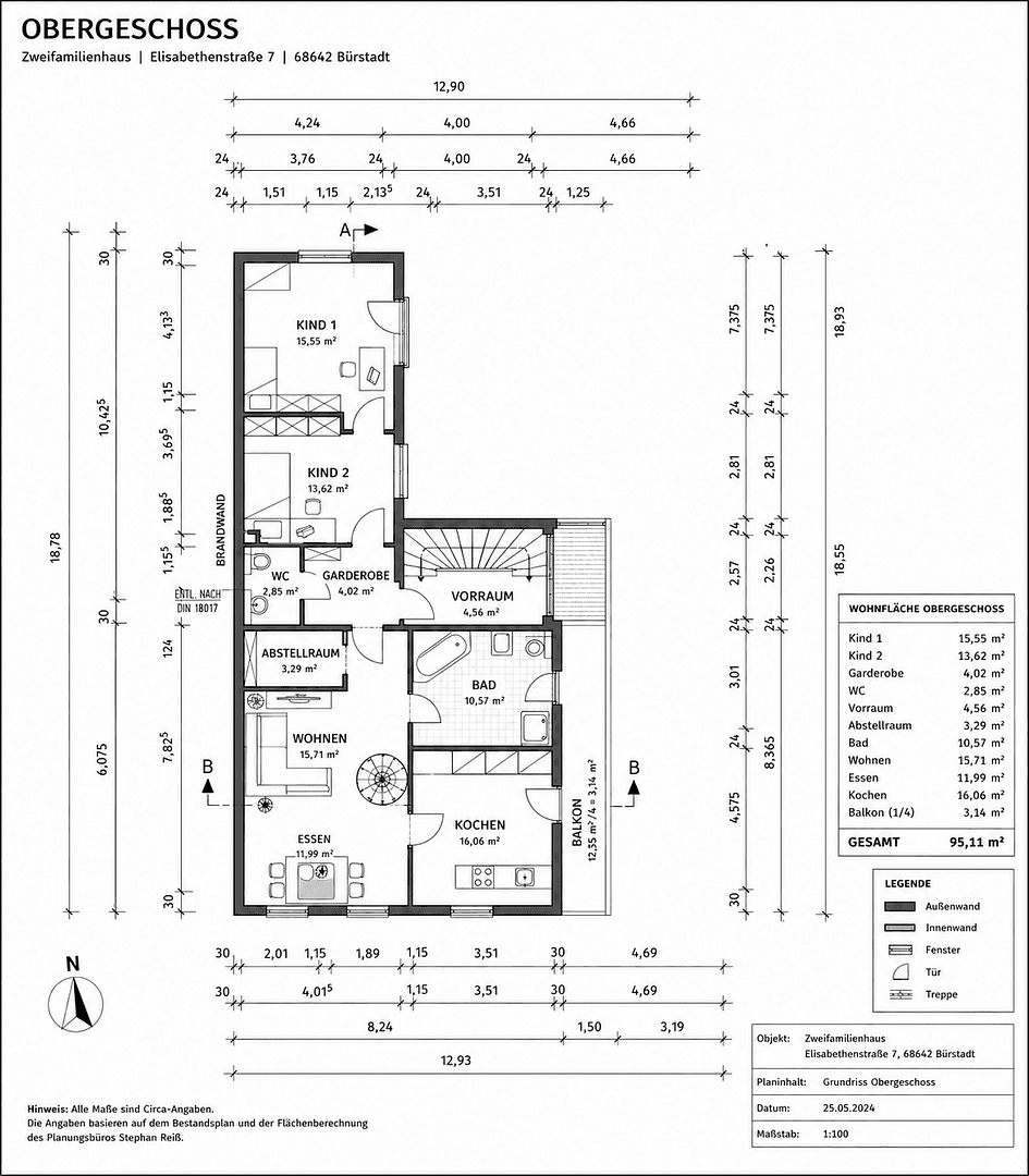 Predaj domu 187 m², pozemok 250 m², Elisabethenstraße 7, Bürstadt, Hesensko Predaj domu 187 m², pozemok 250 m², Elisabethenstraße 7, Bürstadt, Hesensko