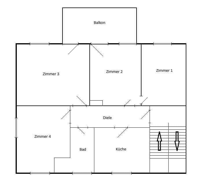 Prenájom bytu 4-izbový 99 m², Glindower Chausseestr. 145, Werder (Havel), Brandenbursko Prenájom bytu 4-izbový 99 m², Glindower Chausseestr. 145, Werder (Havel), Brandenbursko