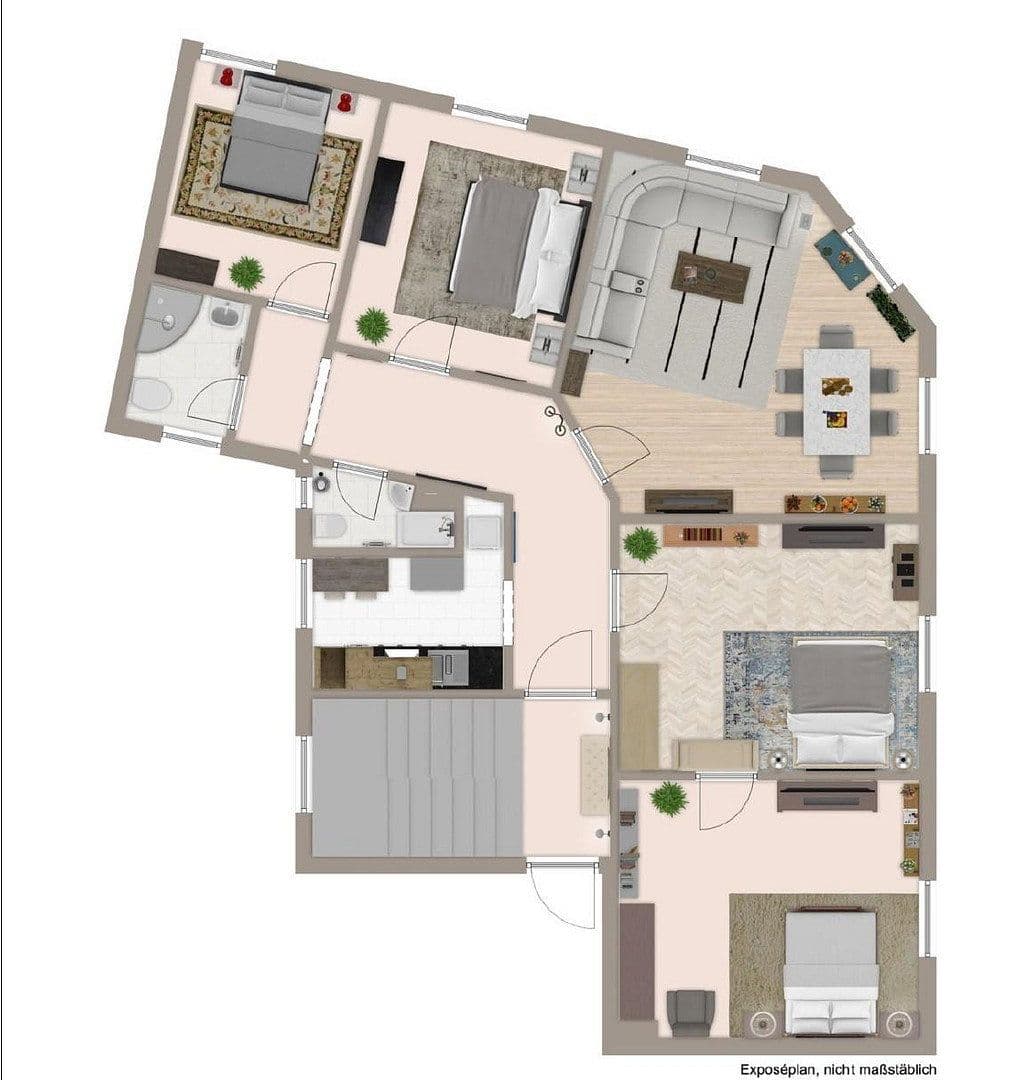 Prenájom bytu 5-izbový 89 m², Heusenstamm, Hesensko Prenájom bytu 5-izbový 89 m², Heusenstamm, Hesensko