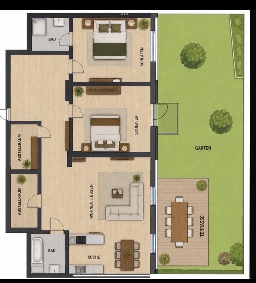 Prenájom bytu 3-izbový 100 m², Flugplatzstr. 27, Lahr/Schwarzwald, Bádensko-Wurttembersko Prenájom bytu 3-izbový 100 m², Flugplatzstr. 27, Lahr/Schwarzwald, Bádensko-Wurttembersko