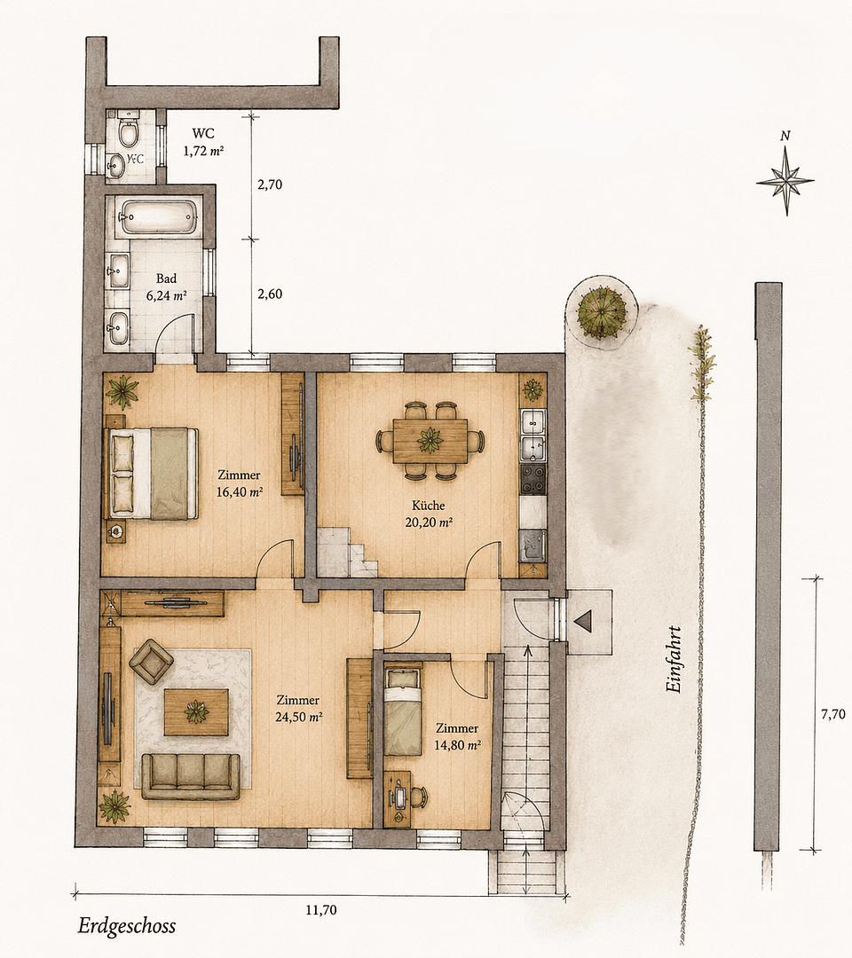 Predaj domu 110 m², pozemok 532 m², Heidelberg-Handschuhsheim, Bádensko-Wurttembersko Predaj domu 110 m², pozemok 532 m², Heidelberg-Handschuhsheim, Bádensko-Wurttembersko