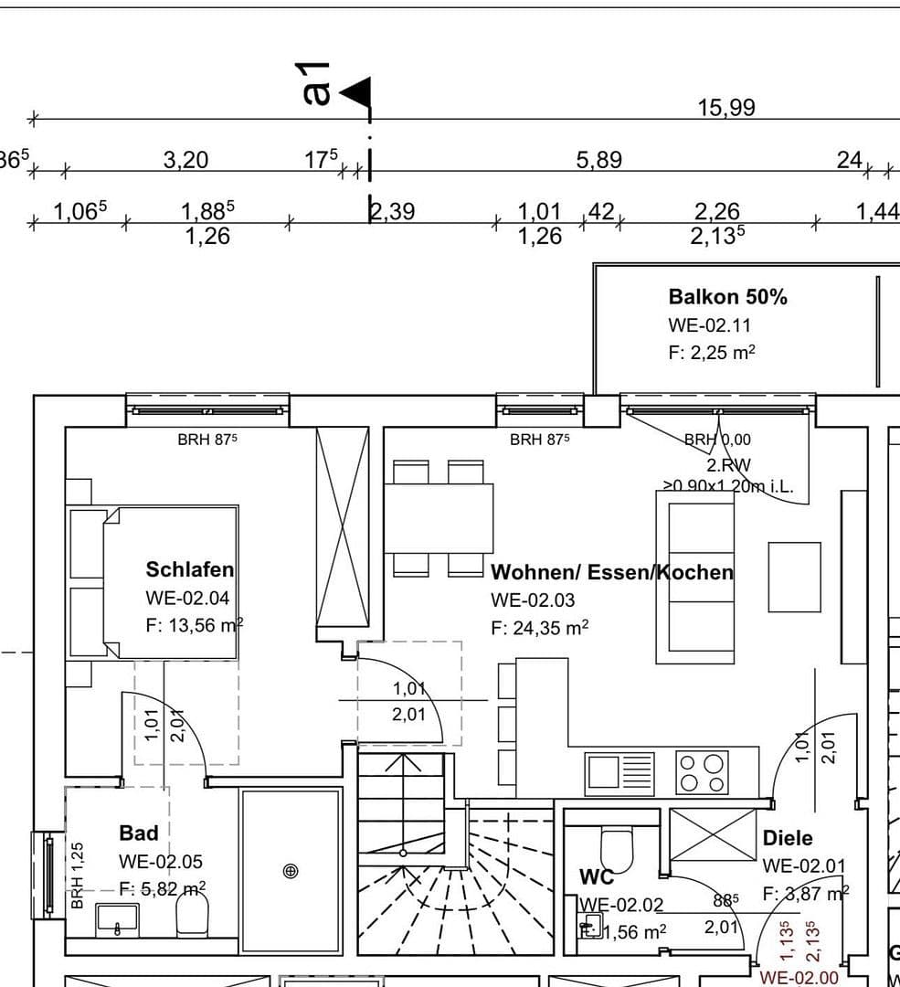 Predaj bytu 5-izbový 104 m², Jungbornweg 6, Köln, Severné Porýnie - Westfálsko Predaj bytu 5-izbový 104 m², Jungbornweg 6, Köln, Severné Porýnie - Westfálsko