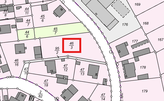 Predaj pozemku 1.255 m², Jahnstraße, Flurstück 46/3, Hohenahr, Hesensko Predaj pozemku 1.255 m², Jahnstraße, Flurstück 46/3, Hohenahr, Hesensko