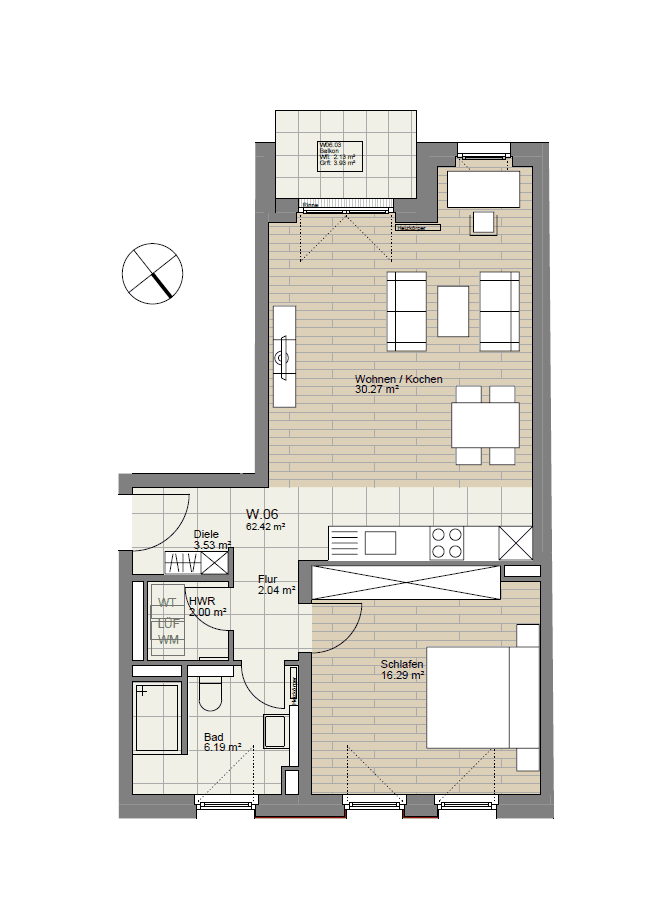 Prenájom bytu 2-izbový 62 m², Seilerstraße 7, Frankfurt am Main, Hesensko Prenájom bytu 2-izbový 62 m², Seilerstraße 7, Frankfurt am Main, Hesensko
