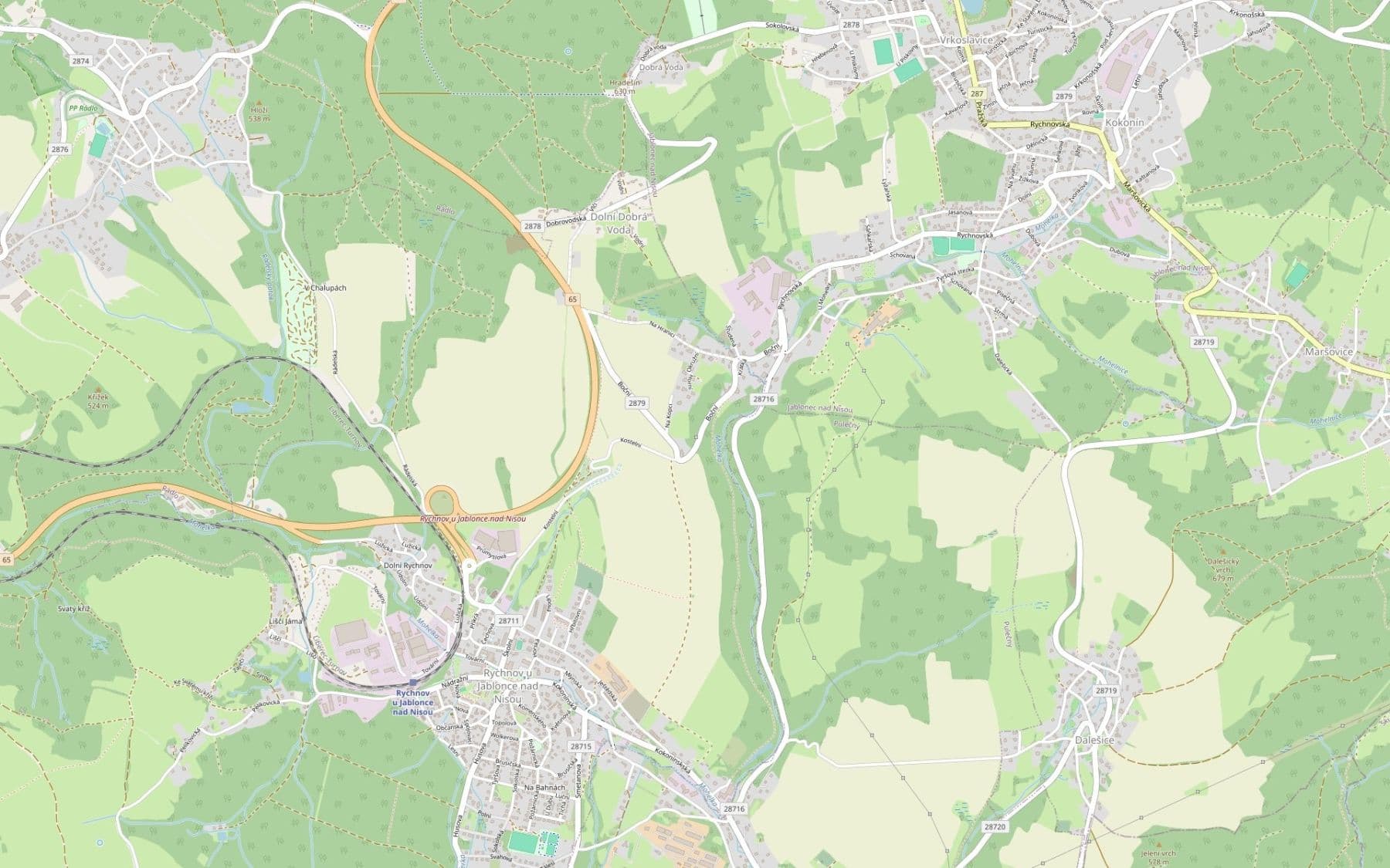 Predaj pozemku 3.484 m², Rychnov u Jablonce nad Nisou, Liberecký kraj Predaj pozemku 3.484 m², Rychnov u Jablonce nad Nisou, Liberecký kraj
