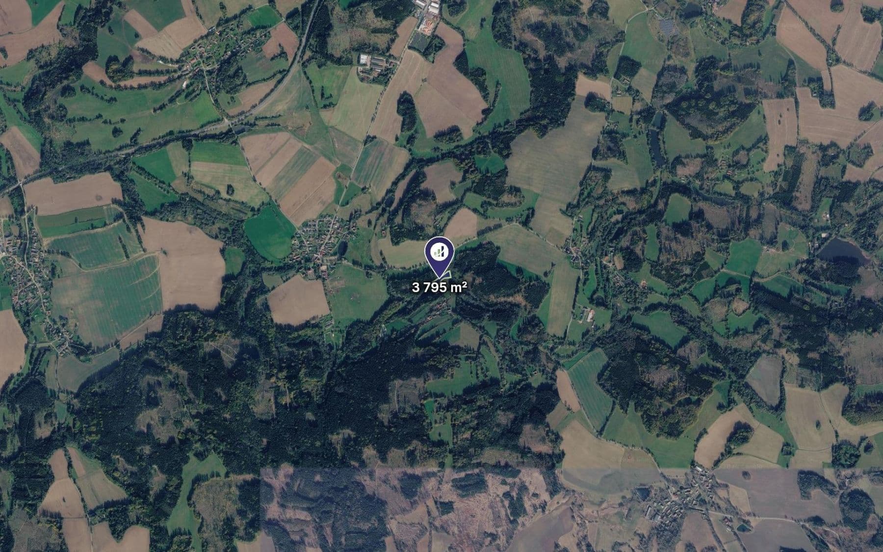Predaj pozemku 3.795 m², Staré Bříště, Kraj Vysočina Predaj pozemku 3.795 m², Staré Bříště, Kraj Vysočina
