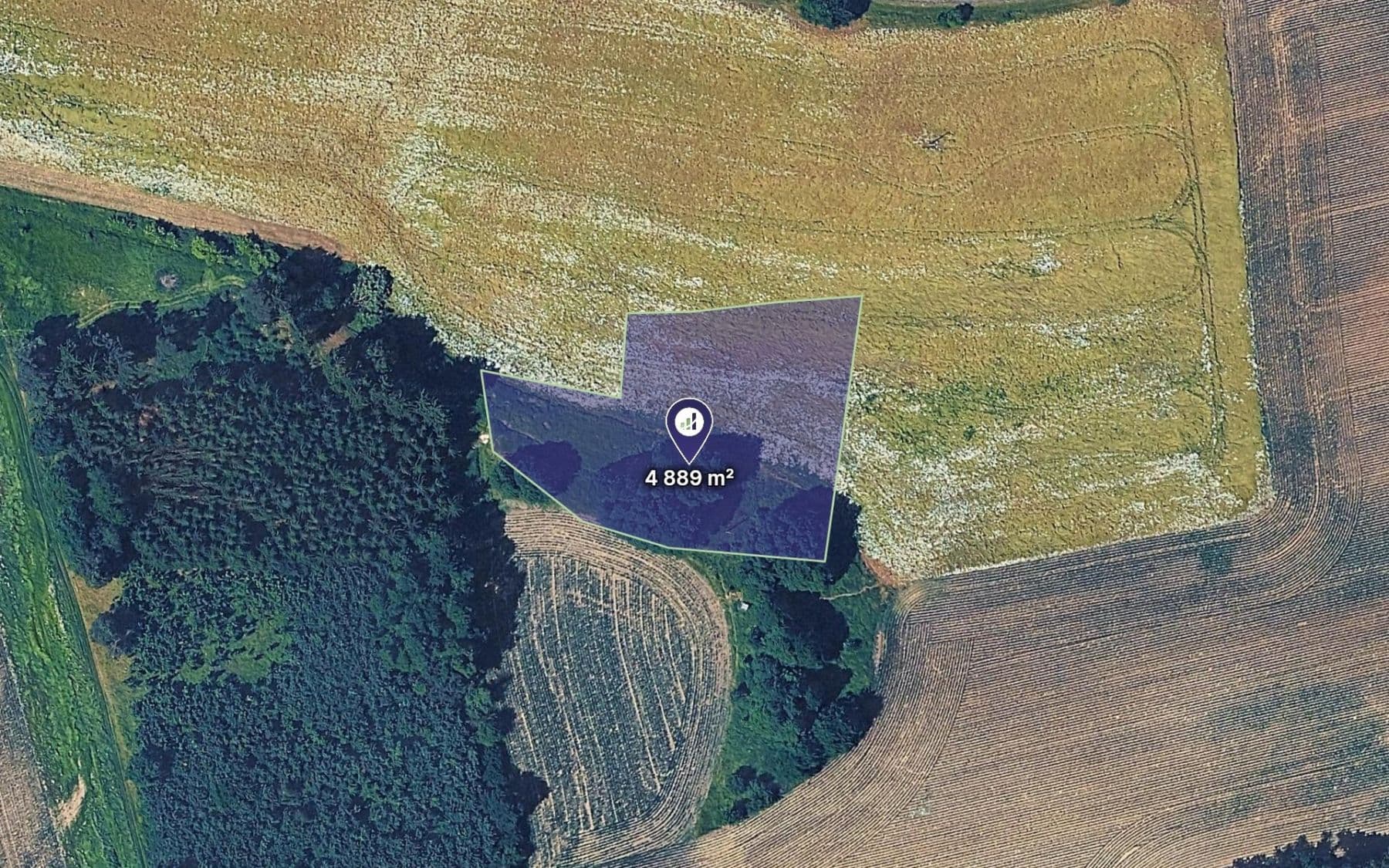 Predaj pozemku 4.889 m², Bystřice, Středočeský kraj Predaj pozemku 4.889 m², Bystřice, Středočeský kraj