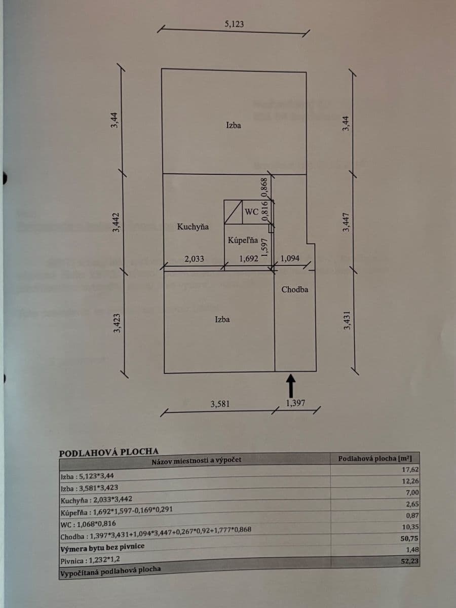 Prenájom bytu 2-izbový 52 m², Medveďovej, Petržalka, Bratislavský kraj Prenájom bytu 2-izbový 52 m², Medveďovej, Petržalka, Bratislavský kraj