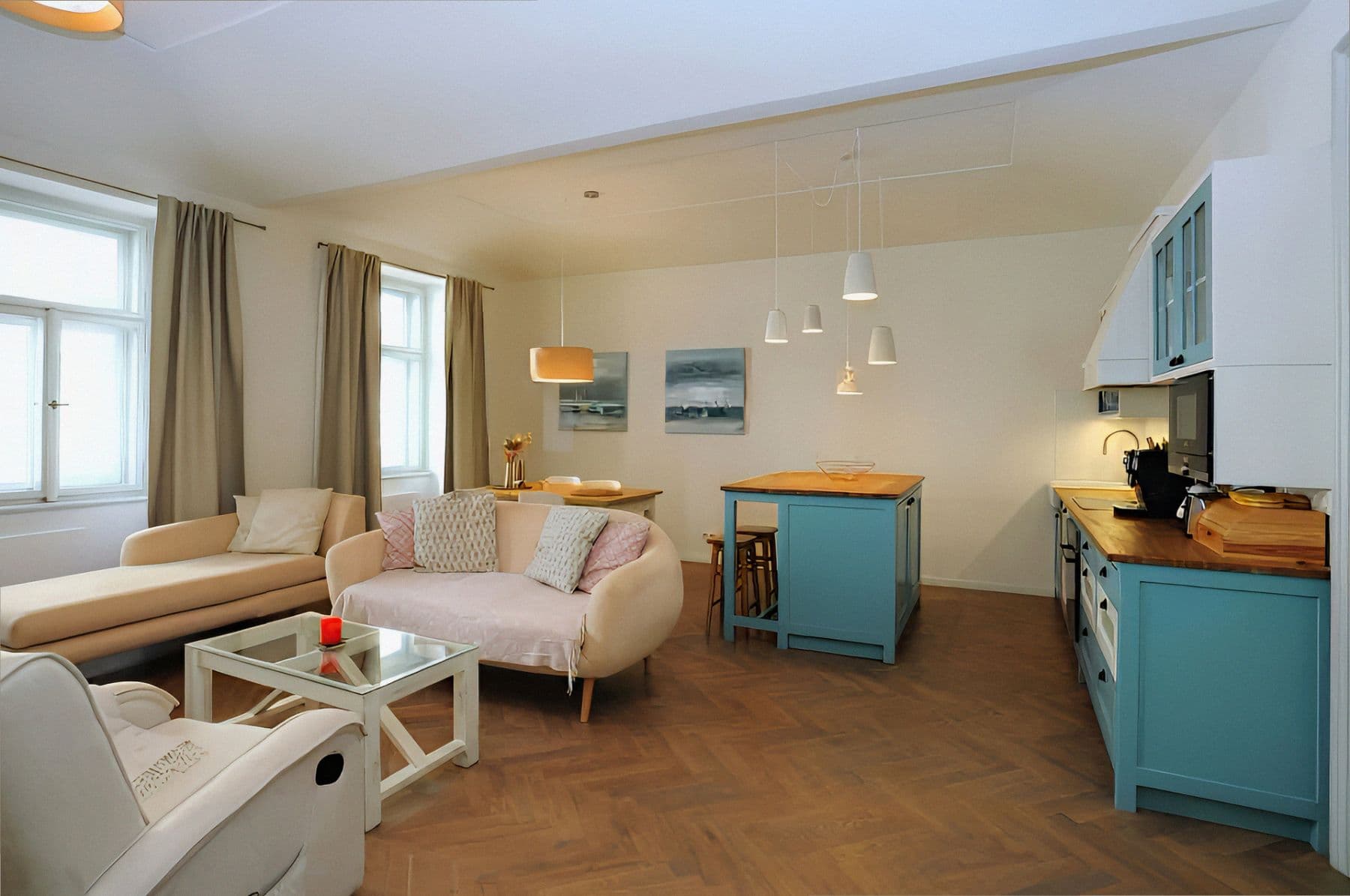 Prenájom bytu 2-izbový 84 m², Valentinská, Praha, Praha Prenájom bytu 2-izbový 84 m², Valentinská, Praha, Praha