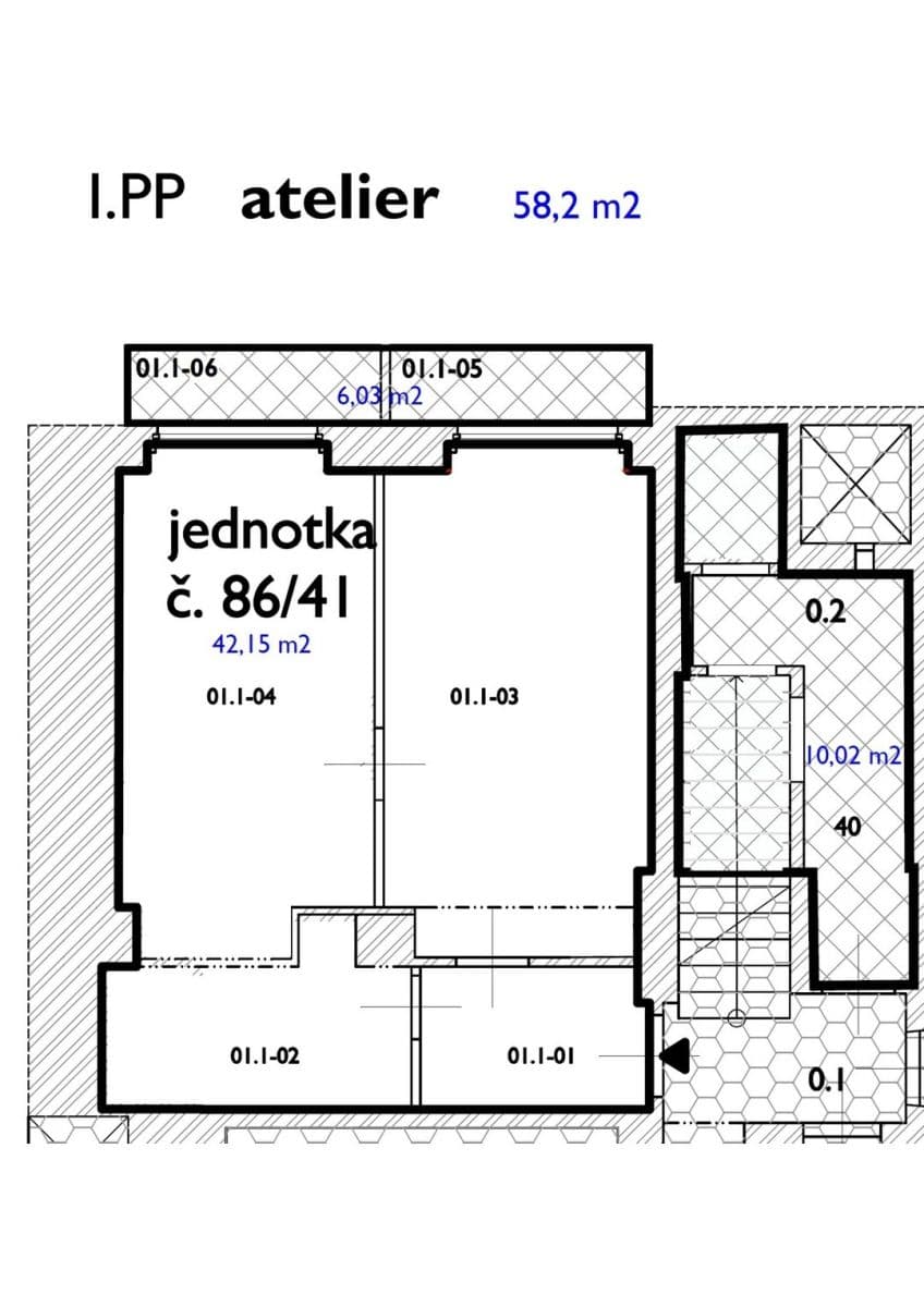 Predaj bytu 2-izbový 42 m², Sokolovská, Praha, Praha Predaj bytu 2-izbový 42 m², Sokolovská, Praha, Praha