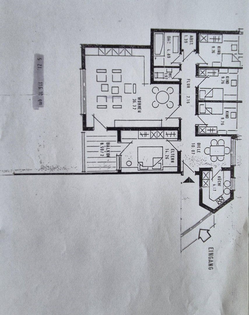 Prenájom bytu 5-izbový 116 m², Ammerbuch, Bádensko-Wurttembersko Prenájom bytu 5-izbový 116 m², Ammerbuch, Bádensko-Wurttembersko
