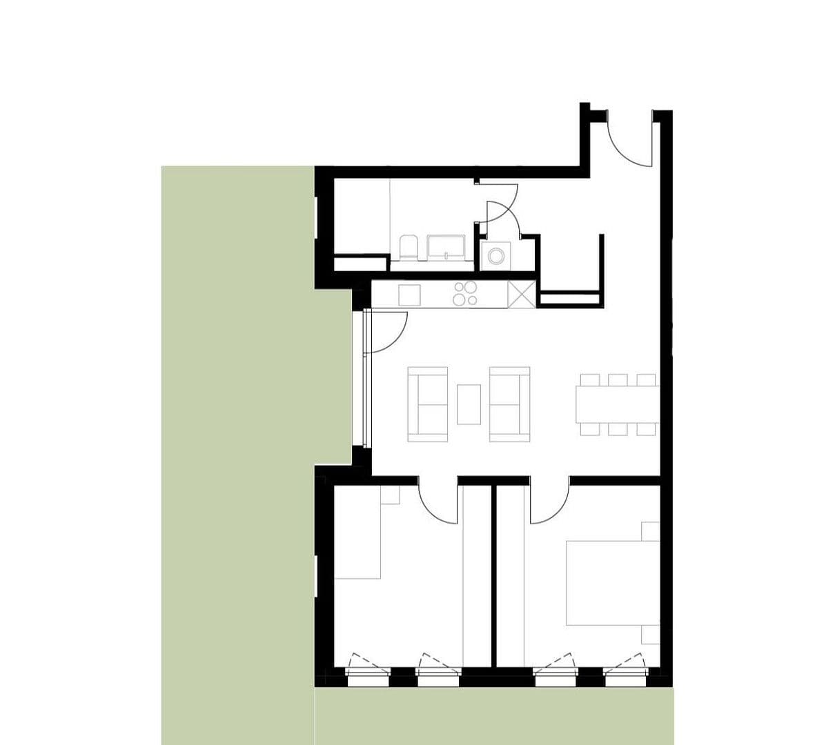 Prenájom bytu 3-izbový 74 m², Parkstraße 44, Berlin, Berlín Prenájom bytu 3-izbový 74 m², Parkstraße 44, Berlin, Berlín