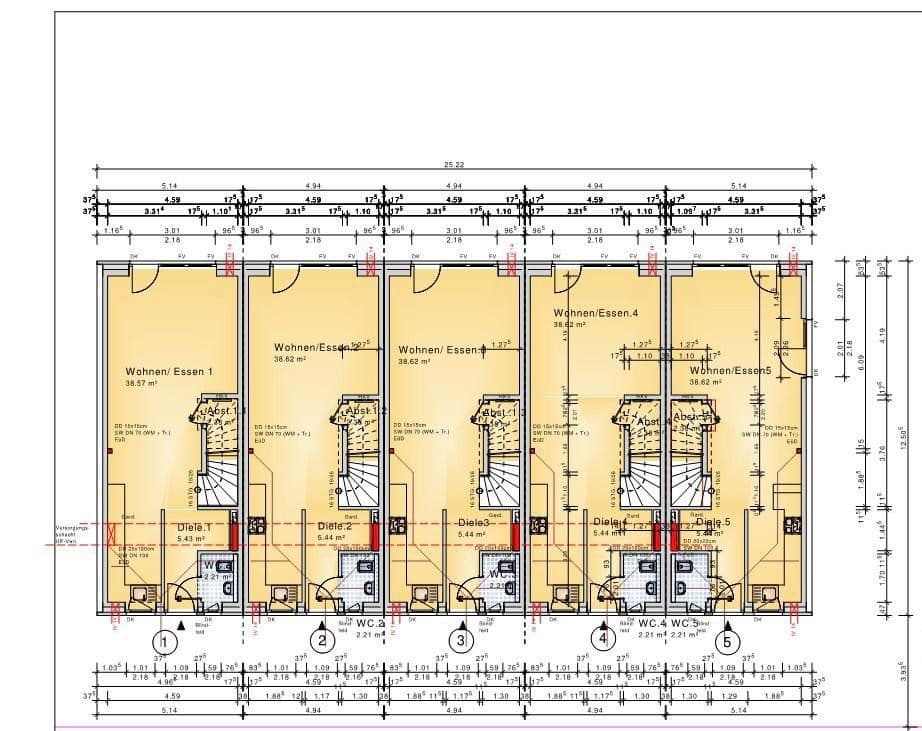 Prenájom domu 145 m², pozemok 44 m², Meiendorferstrasse, 97, Hamburg, Hamburg Prenájom domu 145 m², pozemok 44 m², Meiendorferstrasse, 97, Hamburg, Hamburg