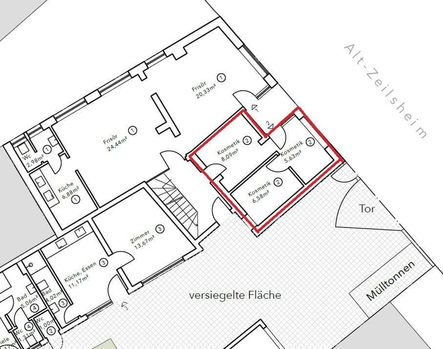 Predaj nebytového priestoru 22 m², Alt Zeilsheim 47, Frankfurt, Hesensko Predaj nebytového priestoru 22 m², Alt Zeilsheim 47, Frankfurt, Hesensko