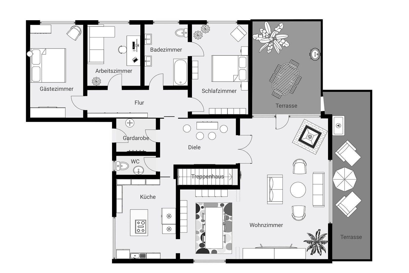 Predaj domu 277 m², pozemok 1.068 m², Wertach, Bavorsko Predaj domu 277 m², pozemok 1.068 m², Wertach, Bavorsko