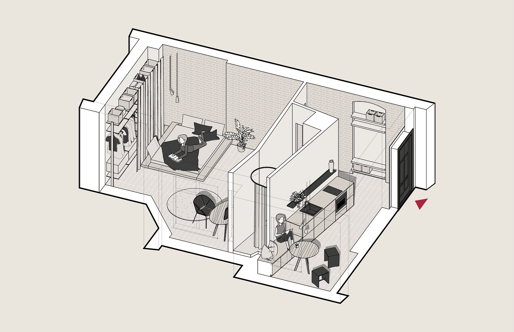 Predaj bytu 1-izbový 43 m², Chodowieckistraße XX, Berlin, Berlín Predaj bytu 1-izbový 43 m², Chodowieckistraße XX, Berlin, Berlín