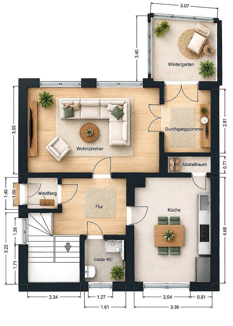 Predaj domu 217 m², pozemok 591 m², Heusenstamm, Hesensko Predaj domu 217 m², pozemok 591 m², Heusenstamm, Hesensko