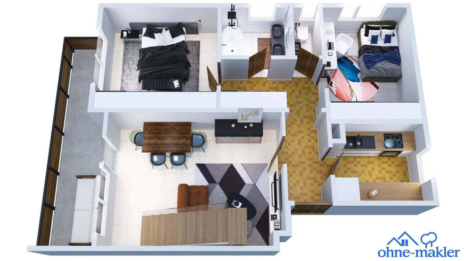 Predaj bytu 3-izbový 99 m², Gröbenhüterstrasse 15, Gröbenzell, Bavorsko Predaj bytu 3-izbový 99 m², Gröbenhüterstrasse 15, Gröbenzell, Bavorsko