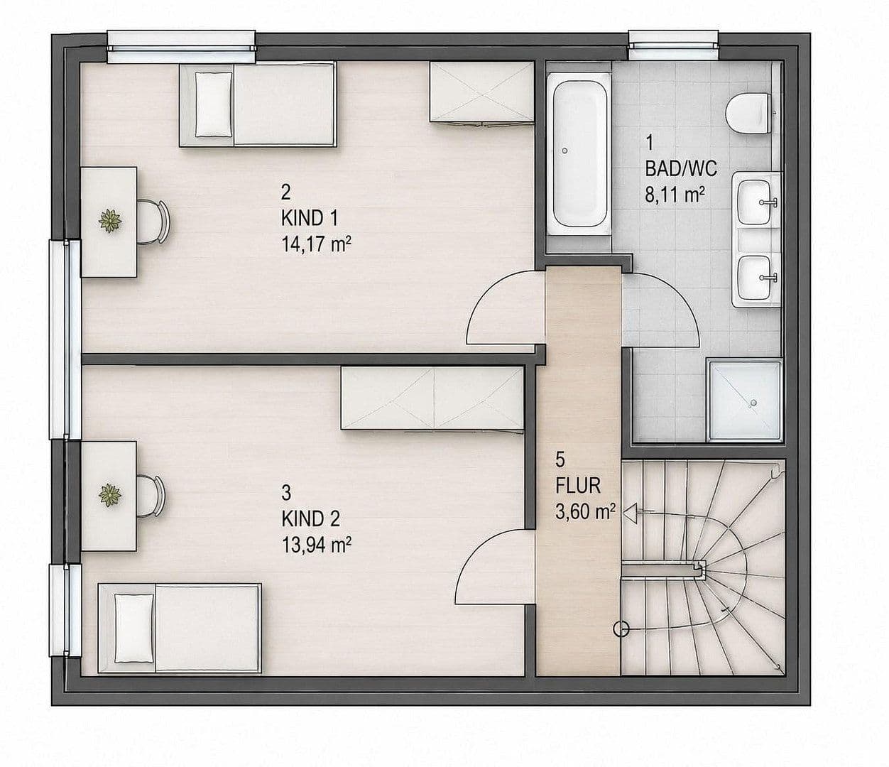 Predaj domu 129 m², pozemok 200 m², Wickererstraße 59i, Flörsheim, Hesensko Predaj domu 129 m², pozemok 200 m², Wickererstraße 59i, Flörsheim, Hesensko