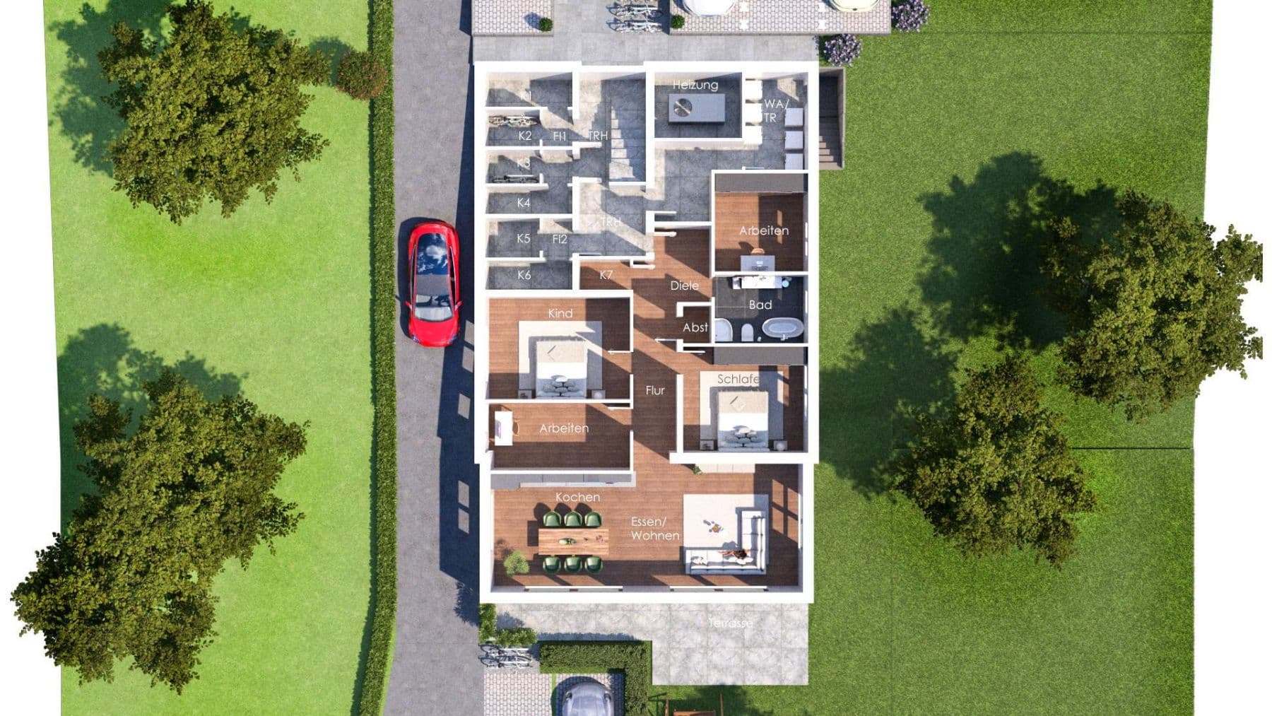 Prenájom bytu 5-izbový 144 m², Am Rebstock 14, Dietzenbach, Hesensko Prenájom bytu 5-izbový 144 m², Am Rebstock 14, Dietzenbach, Hesensko