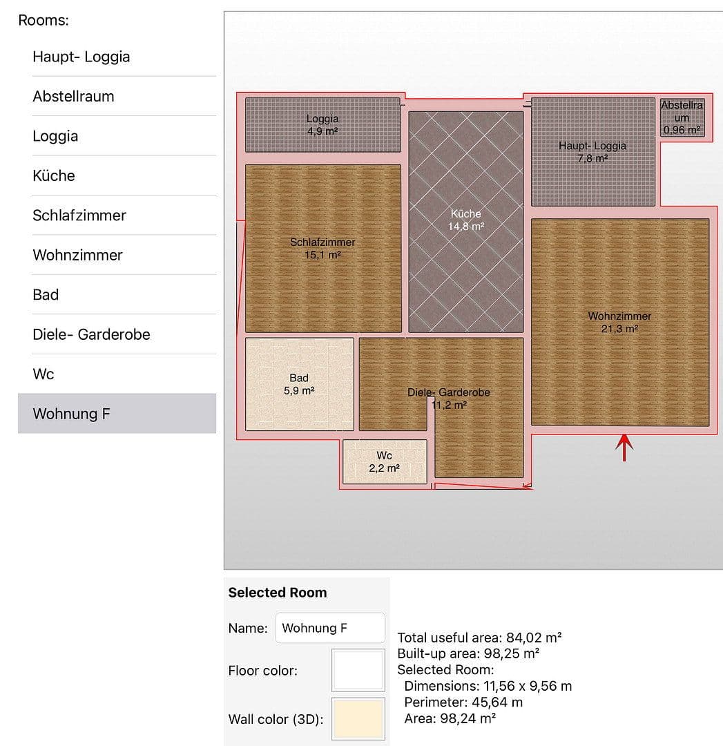 Prenájom bytu 2-izbový 75 m², Pfalzeler-Straße 87B, Trier, Porýnie-Falcko Prenájom bytu 2-izbový 75 m², Pfalzeler-Straße 87B, Trier, Porýnie-Falcko