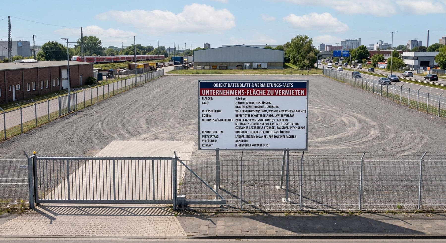 Prenájom pozemku 4.000 m², Mülheim an der Ruhr, Severné Porýnie - Westfálsko Prenájom pozemku 4.000 m², Mülheim an der Ruhr, Severné Porýnie - Westfálsko