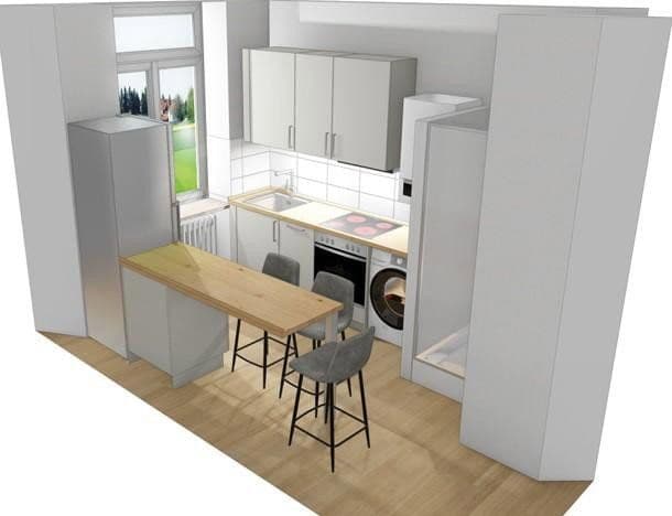 Prenájom bytu 1-izbový 42 m², München, Bavorsko Prenájom bytu 1-izbový 42 m², München, Bavorsko