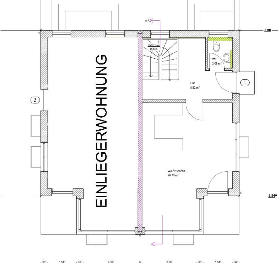 Prenájom domu 130 m², pozemok 300 m², Türkenfeld, Bavorsko Prenájom domu 130 m², pozemok 300 m², Türkenfeld, Bavorsko