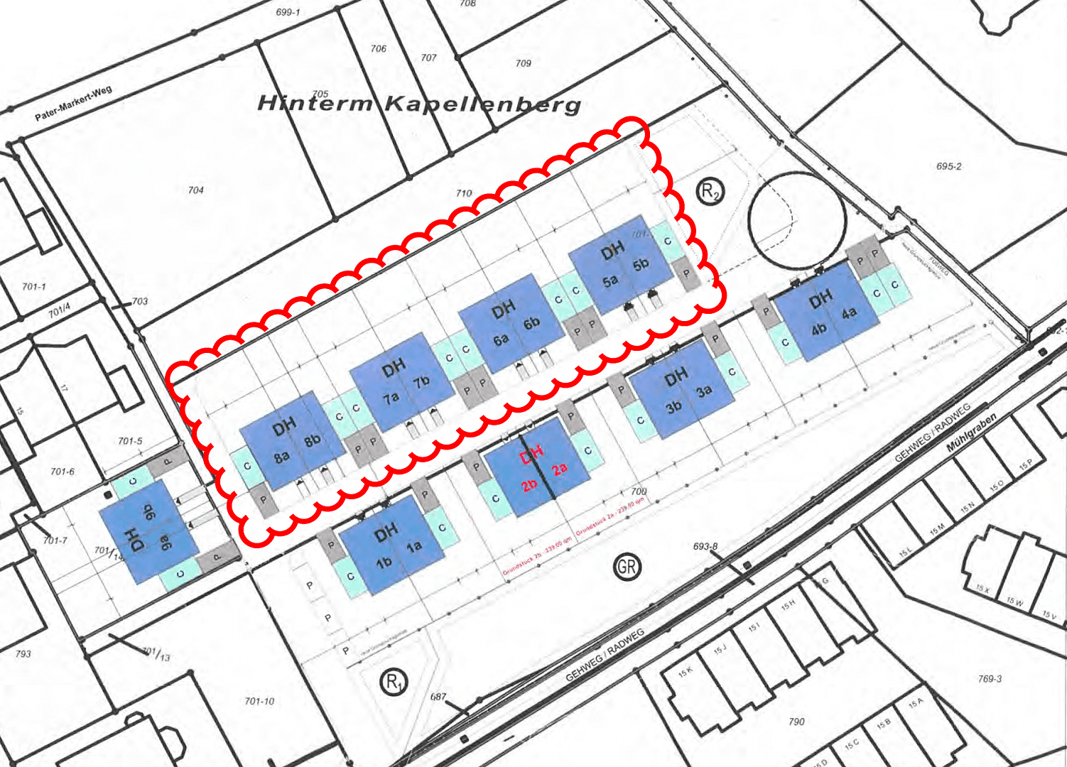 Predaj domu 128 m², pozemok 240 m², Am Kapellenberg 5-8, Saulheim, Porýnie-Falcko Predaj domu 128 m², pozemok 240 m², Am Kapellenberg 5-8, Saulheim, Porýnie-Falcko