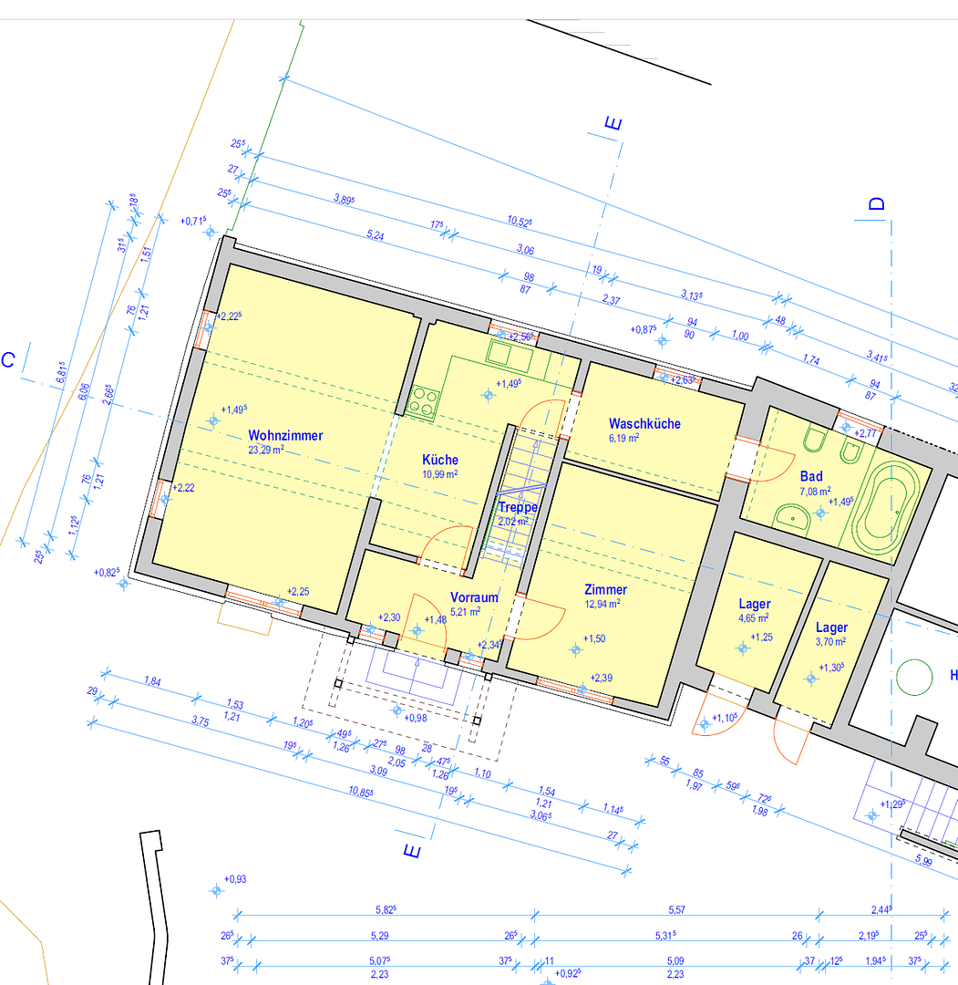 Prenájom domu 211 m², pozemok 100 m², Falltorstr. 2, Bruchköbel, Hesensko Prenájom domu 211 m², pozemok 100 m², Falltorstr. 2, Bruchköbel, Hesensko