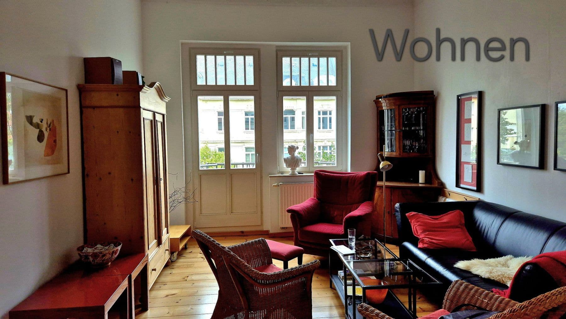 Prenájom bytu 2-izbový 72 m², Leipzig, Sasko Prenájom bytu 2-izbový 72 m², Leipzig, Sasko