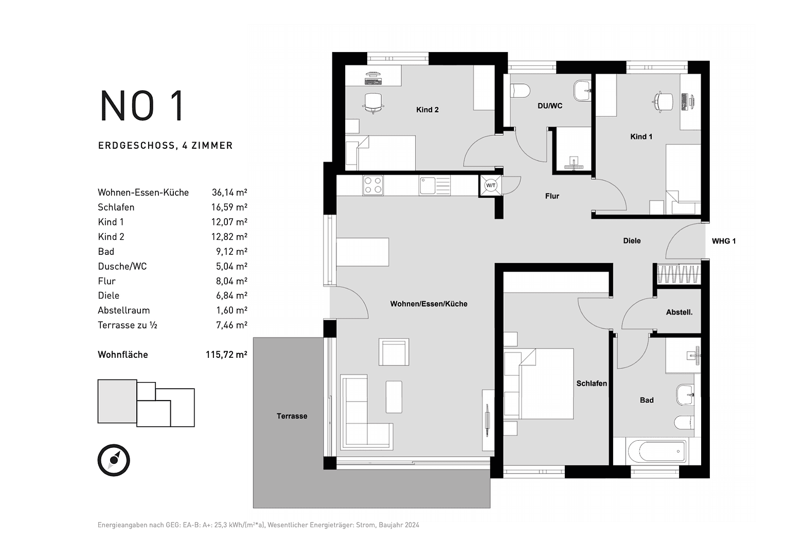 Prenájom bytu 4-izbový 116 m², Am Kindergarten 7, Bad Camberg, Hesensko Prenájom bytu 4-izbový 116 m², Am Kindergarten 7, Bad Camberg, Hesensko
